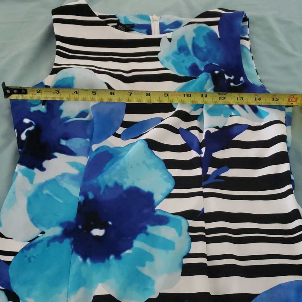 ALYX petite floral striped dress - Picture 6 of 6
